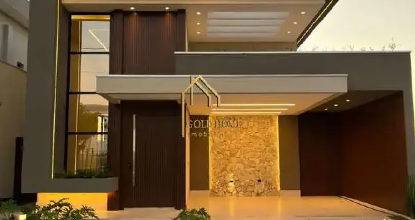 Casa térrea , pé direito duplo, a venda no condomínio belvedere ii