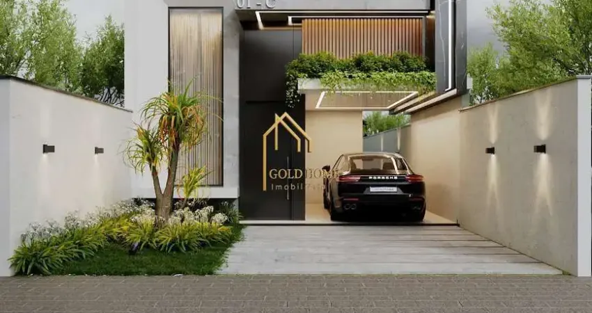 Exclusiva casa de luxo com 3 quartos sendo 3 suites com closet – rua fechada san