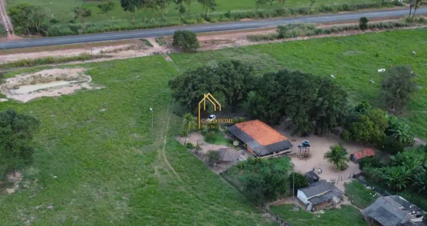 Fazenda à venda de 113 hectares no cáceres-mt | beira da rodovia mt-343
