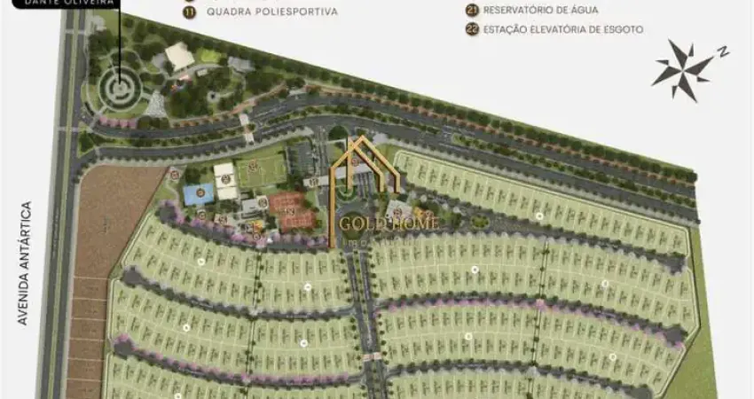 Terreno à venda na Avenida Antártica, 3000, Novo Tempo, Cuiabá