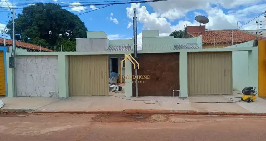 Casa nova à venda no bairro nova fronteira em várzea grande mt