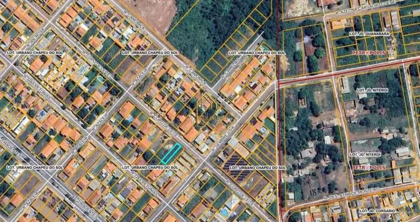 Terreno à venda na Rua Camomila, 12, Petrópolis, Várzea Grande