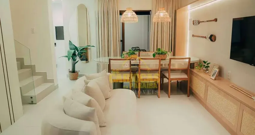 Casa com 3 dormitórios à venda, 99 m² por r$ 1.149.000,00 - ponta de campina - cabedelo/pb