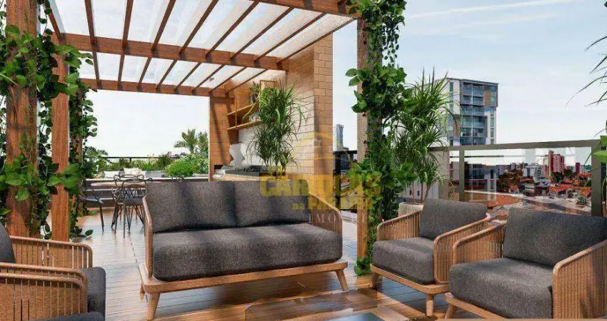 Apartamento com 2 dormitórios à venda, 55 m² por r$ 444.900,00 - jardim oceania - joão pessoa/pb