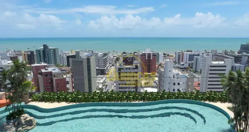 Apartamento com 2 dormitórios à venda, 72 m² por R$ 976.050,00 - Cabo Branco - João Pessoa/PB