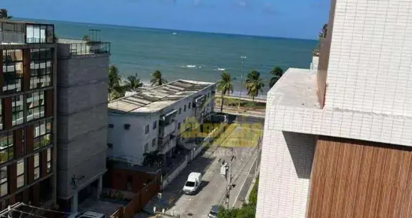 Flat com 1 dormitório à venda, 25 m² por r$ 360.000,00 - cabo branco - joão pessoa/pb