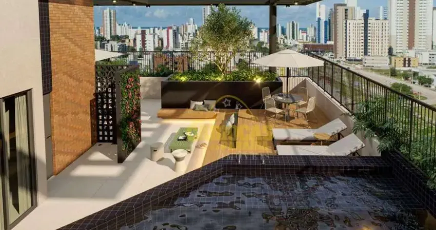 Apartamento com 2 dormitórios à venda, 56 m² por r$ 661.940,45 - aeroclube - joão pessoa/pb