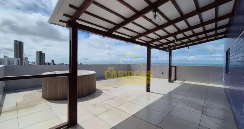 Cobertura com 3 dormitórios à venda, 95 m² por r$ 1.160.000,00 - aeroclube - joão pessoa/pb