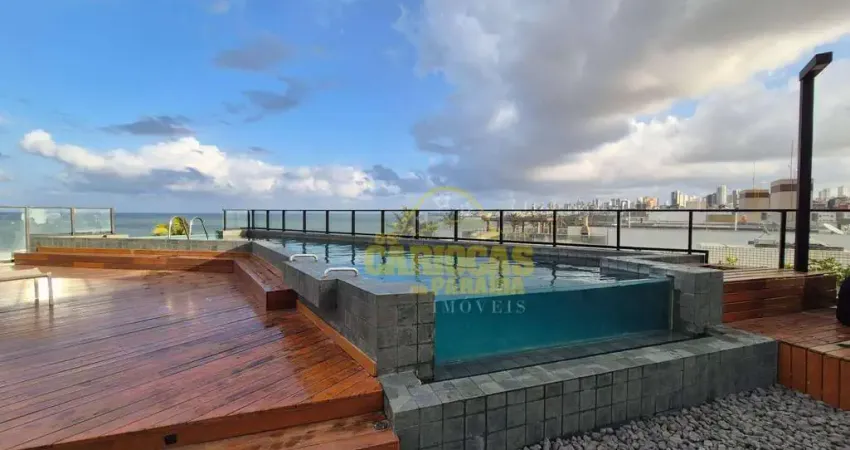 Flat com 1 dormitório à venda, 25 m² por r$ 400.000,00 - jardim oceania - joão pessoa/pb