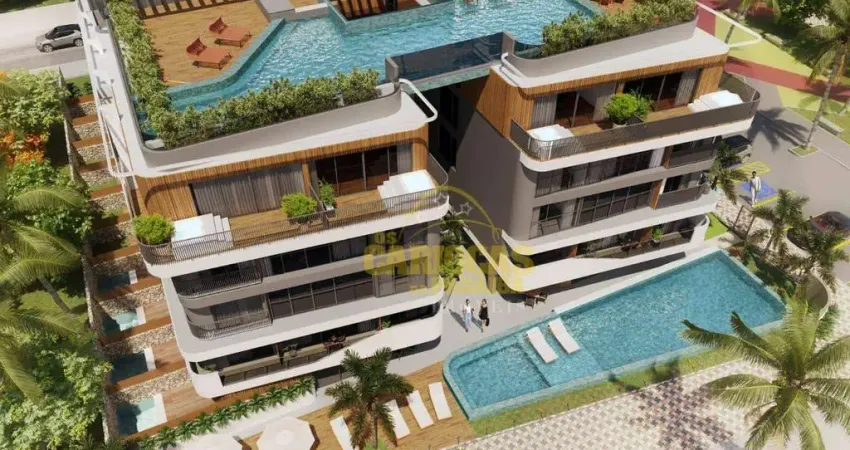 Flat com 1 dormitório à venda, 22 m² por r$ 418.000,00 - intermares - cabedelo/pb