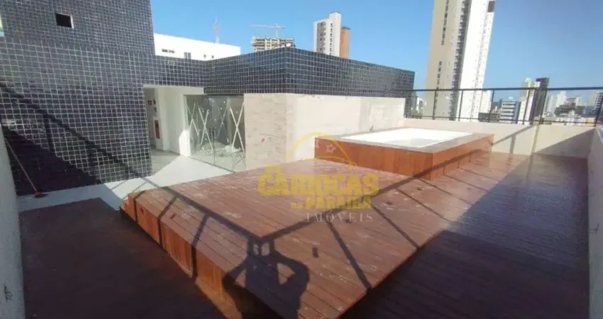 Cobertura com 3 dormitórios à venda, 103 m² por r$ 650.000,00 - jardim oceania - joão pessoa/pb