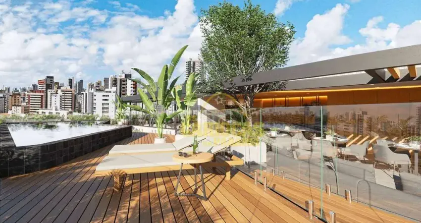 Flat com 1 dormitório à venda, 20 m² por R$ 304.200,00 - Jardim Oceania - João Pessoa/PB