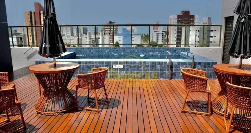 Flat com 1 dormitório à venda, 23 m² por r$ 323.000,00 - intermares - cabedelo/pb
