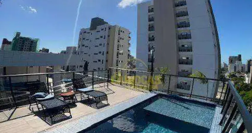 Flat com 1 dormitório à venda, 22 m² por r$ 259.000,00 - intermares - cabedelo/pb