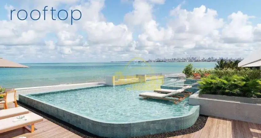 Flat com 1 dormitório à venda, 24 m² por r$ 450.000,00 - intermares - cabedelo/pb