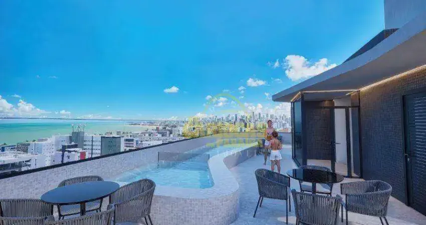 Apartamento com 2 dormitórios à venda, 45 m² por r$ 535.314,30 - jardim oceania - joão pessoa/pb