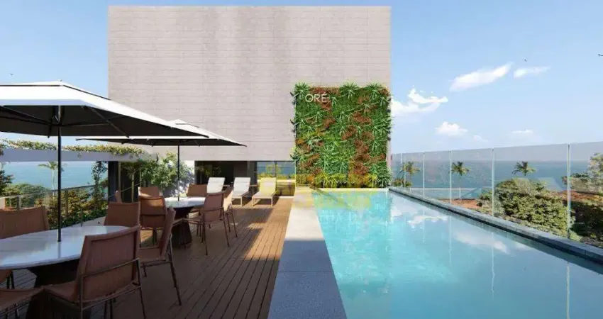 Apartamento garden com 3 dormitórios à venda, 168 m² por r$ 2.890.000,00 - cabo branco - joão pessoa/pb