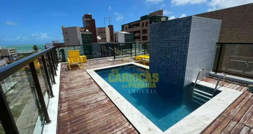 Apartamento mobiliado – 1 dormitório – 37m² – próx. ao mar – cabedelo