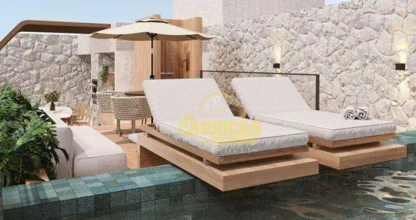 Cobertura com 2 dormitórios à venda, 59 m² por r$ 860.000,00 - jardim oceania - joão pessoa/pb