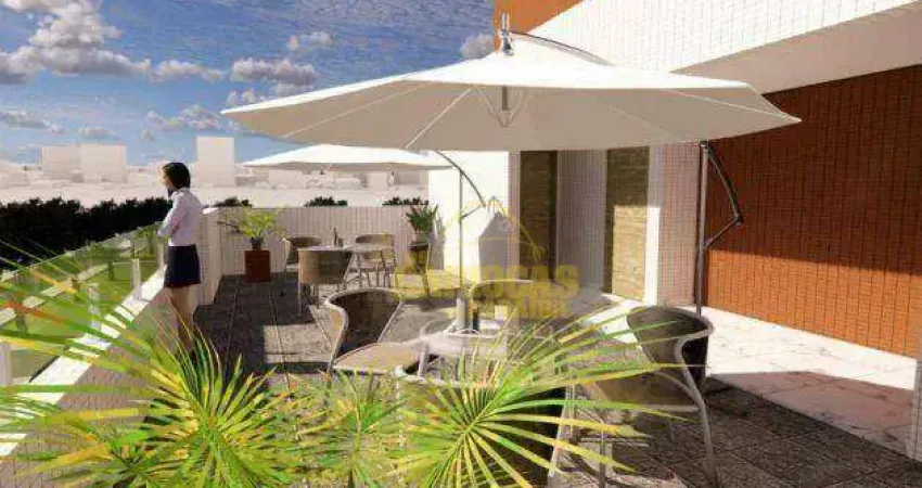 Cobertura com 2 dormitórios à venda, 46 m² por r$ 395.000,00 - bessa - joão pessoa/pb