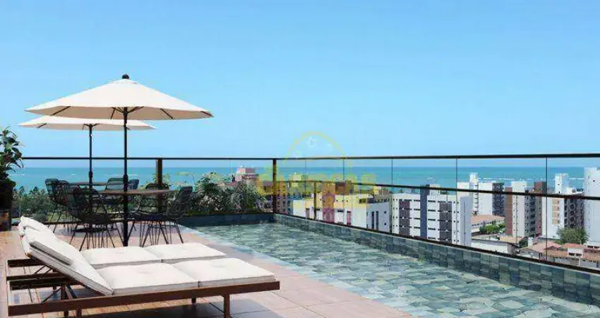 Apartamento com 3 dormitórios à venda, 68 m² por r$ 551.234,27 - ponta de campina - cabedelo/pb