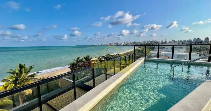 Flat com 1 dormitório à venda, 18 m² por r$ 450.000,00 - jardim oceania - joão pessoa/pb