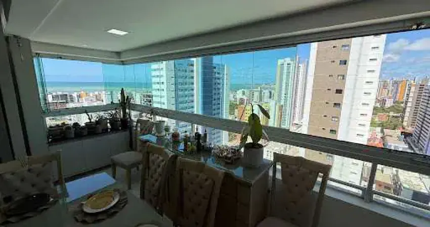 Apartamento com 4 dormitórios à venda, 126 m² por r$ 1.575.000,00 - jardim oceania - joão pessoa/pb