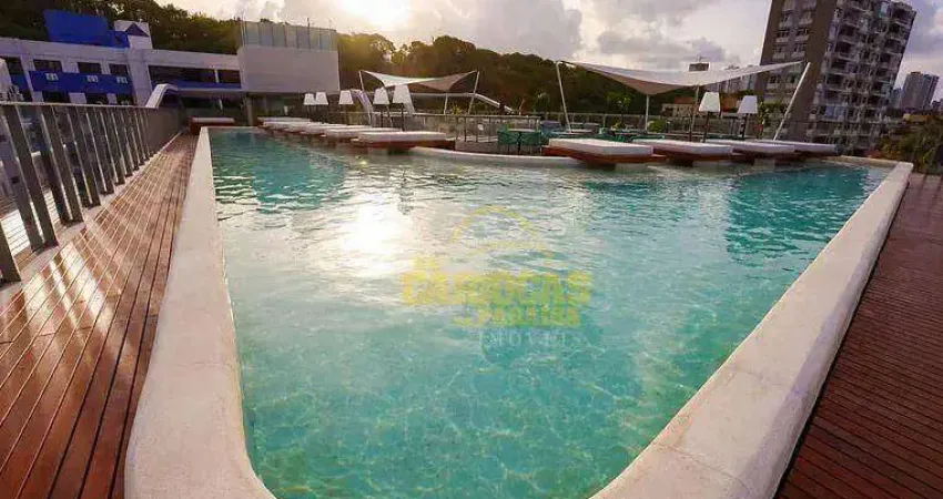 Apartamento Garden com 1 dormitório à venda, 31 m² por R$ 1.000.000,00 - Cabo Branco - João Pessoa/PB