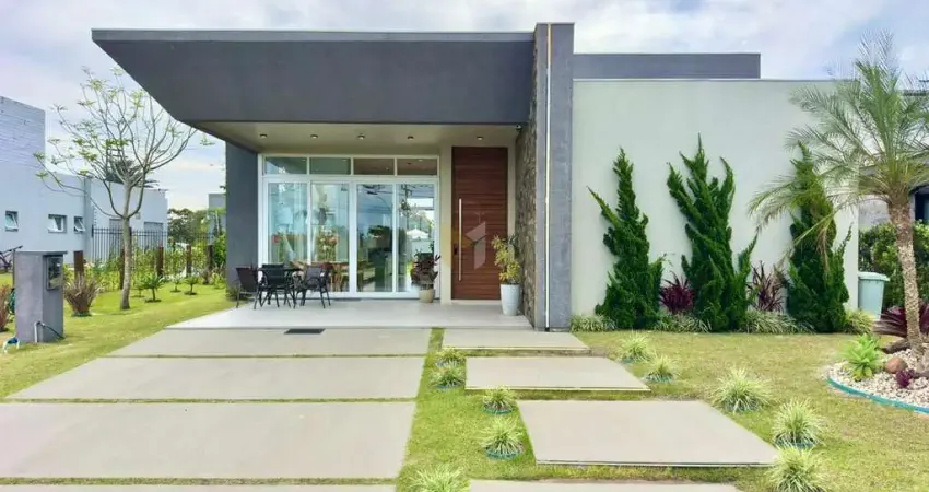 Casa de condomínio mobiliada e decorada na zona nova – capão da canoa