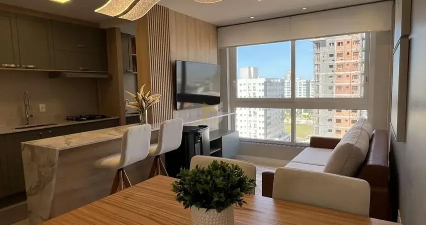 Apartamento 2 dormitórios mobiliado e decorado na zona nova – capão da canoa