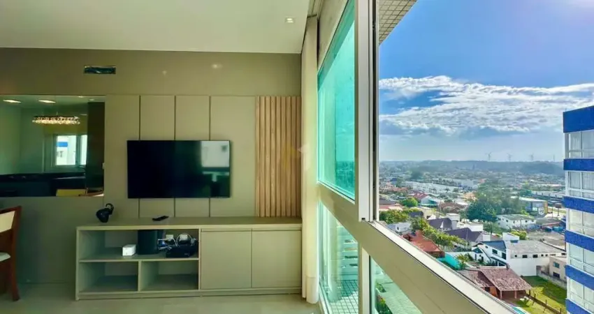 Apartamento 2 dormitórios mobiliado e decorado de frente no centro - capão da ca