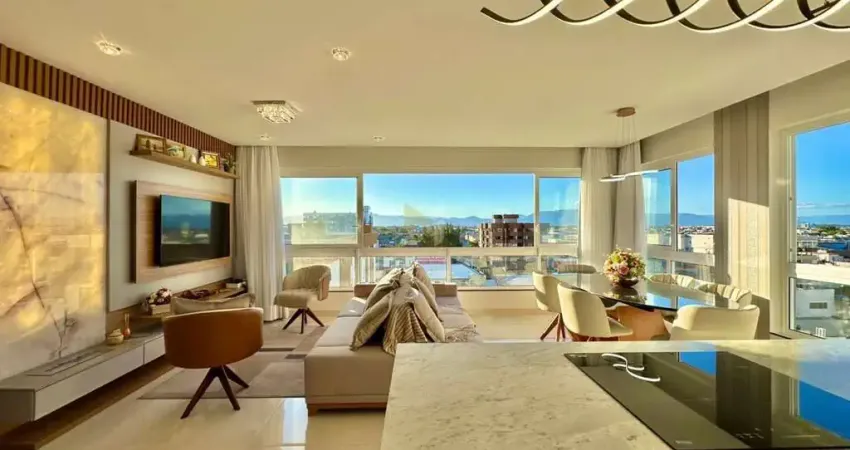 Apartamento 3 dormitórios mobiliado e decorado alto padrão no centro - capão da