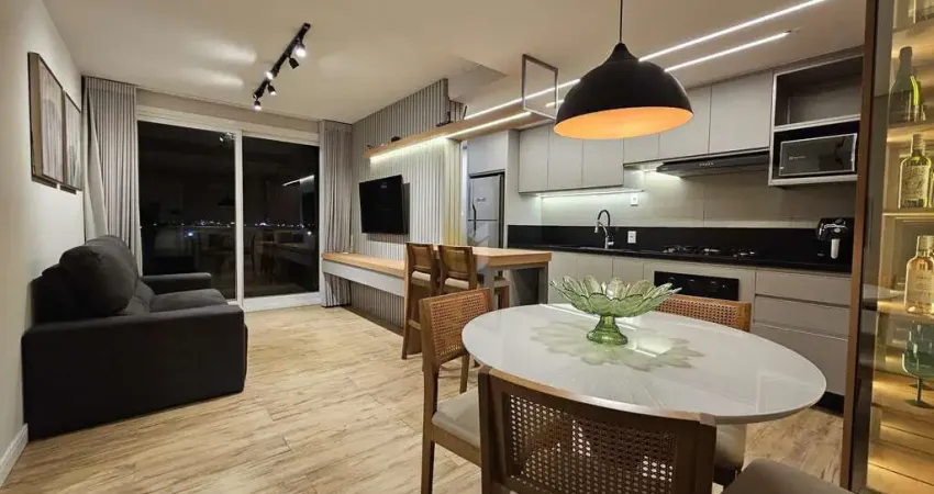 Apartamento 2 dormitórios 1 suíte decorado no thera santorini xangri-lá