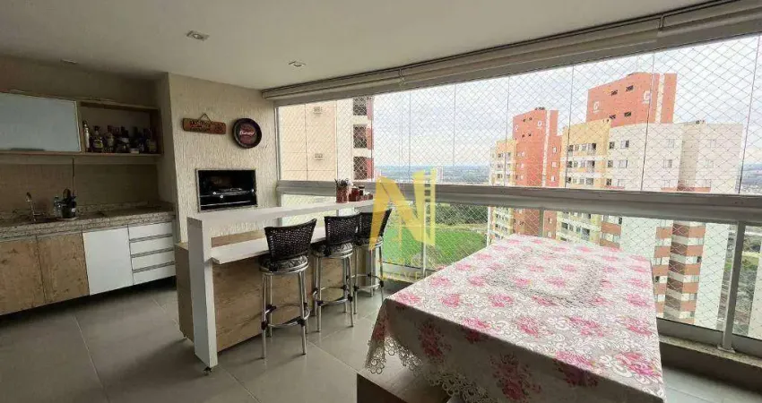 Apartamento maison villa lobos - 3 suítes à venda, 165 m² por r$ 1.500.000 - gleba palhano - londrina/pr
