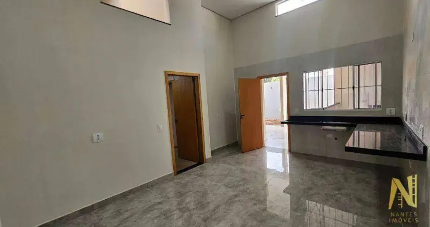Casa com 4 suítes à venda, 118 m² por r$ 849.000, próximo av. harry prochet no jardim burle marx - londrina/pr