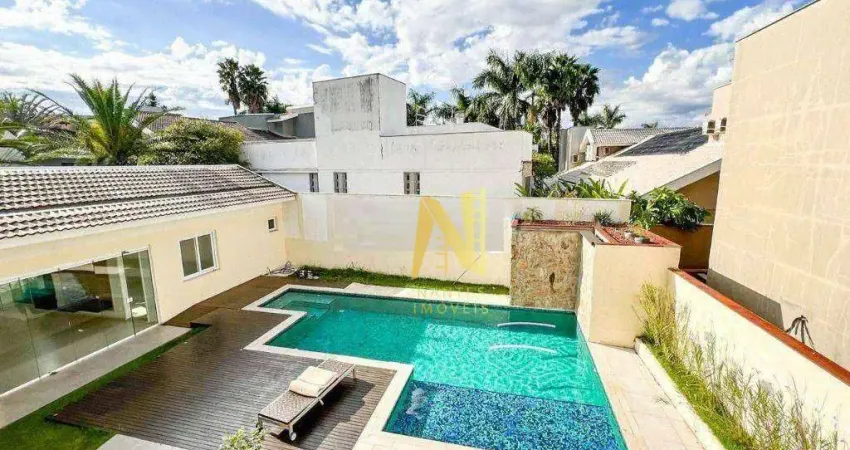 Casa com 5 suítes à venda, 600 m² por r$ 5.200.000 - royal tennis - londrina/pr