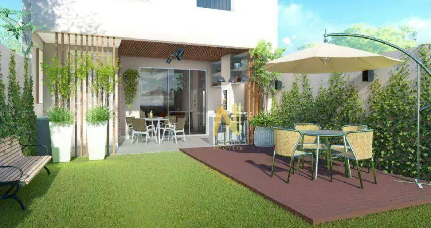 Casa com 2 dormitórios sendo 1 suite à venda, por r$ 470.000 - columbia - londrina/pr