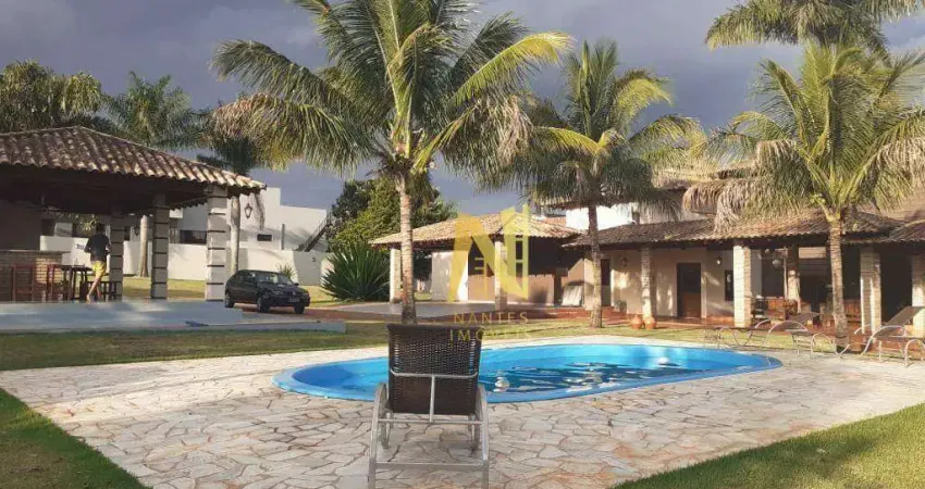 Casa com 4 dormitórios à venda, 400 m² por r$ 2.800.000 - condomínio chácaras brastilava - cambé/pr