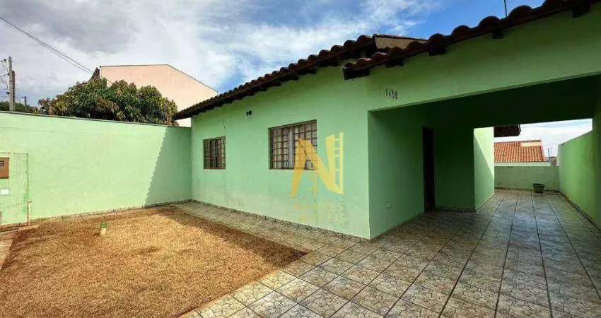 Casa com 2 dormitórios à venda, 69 m² por r$ 265.000 - residencial quadra norte - londrina/pr