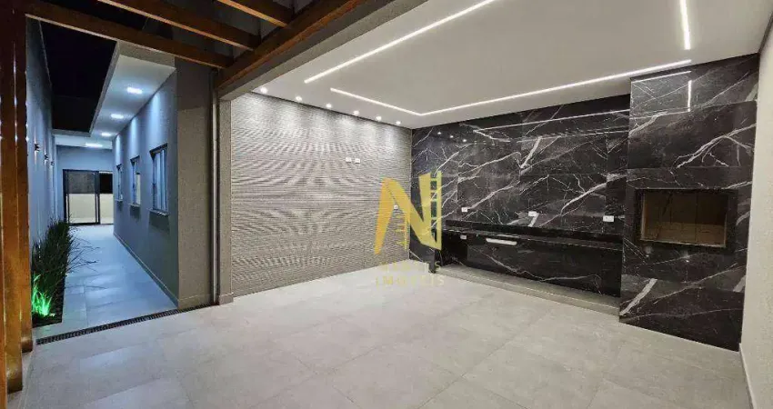 Casa com 3 dormitórios à venda, 135 m² por r$ 694.000,00 - jardim piza - londrina/pr