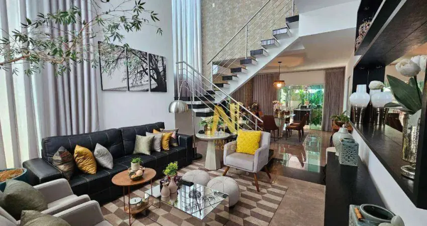 Casa a venda condomínio royal forest, 227 m² por r$ 2.300.000 - londrina/pr