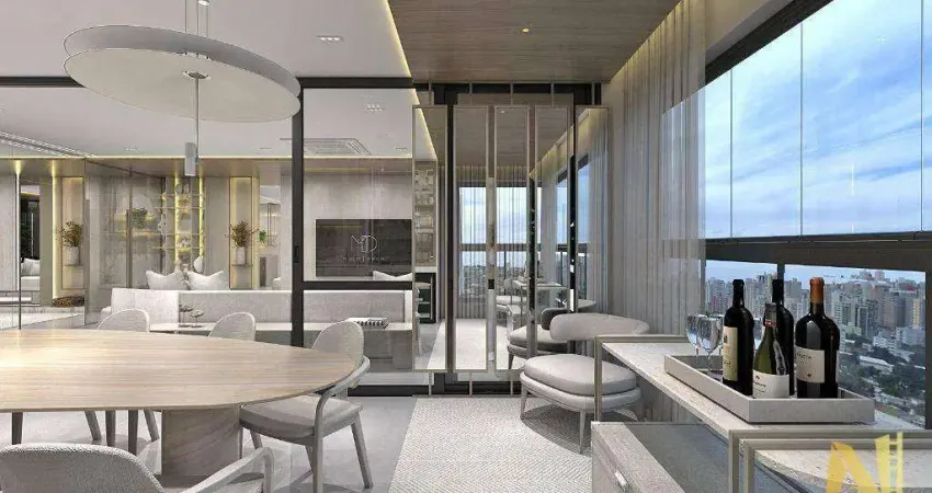 Apartamento com 3 suítes à venda, 181 m² por r$ 2.250.000 - lumini gleba palhano - londrina/pr