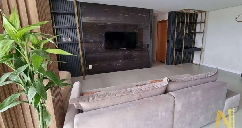 Apartamento mobiliado com 2 dormitórios - ed. liberty towers - à venda, 77 m² por r$ 740.000 - gleba palhano - londrina/pr