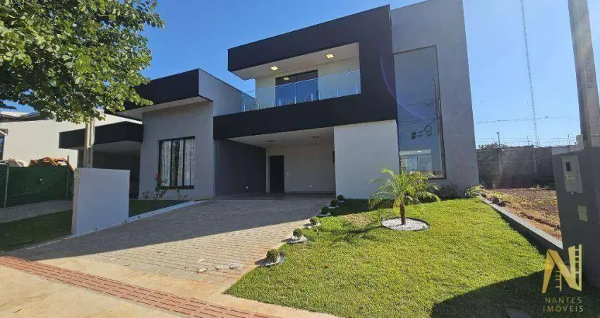 Casa com 3 dormitórios, 187 m² - venda por r$ 1.490.000 ou aluguel por r$ 6.800/mês - jardim montecatini - londrina/pr