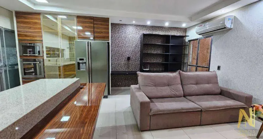 Casa mobiliada com 2 dormitórios à venda, 125 m² por r$ 555.000 - residencial vila romana - londrina/pr