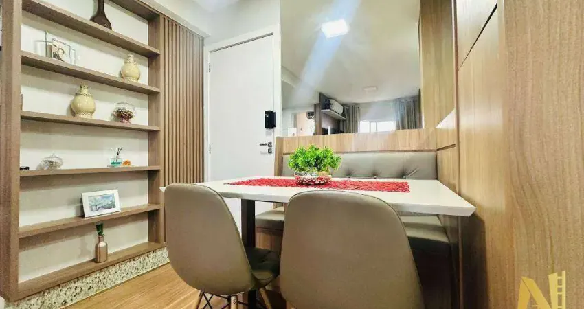 Apartamento com 2 dormitórios à venda, 52 m² por r$ 419.000 - jardim shangri-lá a - londrina/pr