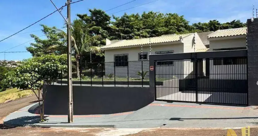 Casa com 2 dormitórios à venda, 90 m² por r$ 435.000 - jardim colúmbia d - londrina/pr