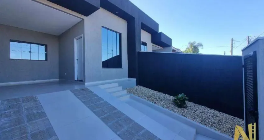 Casa com 3 dormitórios à venda, 115 m² por r$ 400.000 - columbia - londrina/pr