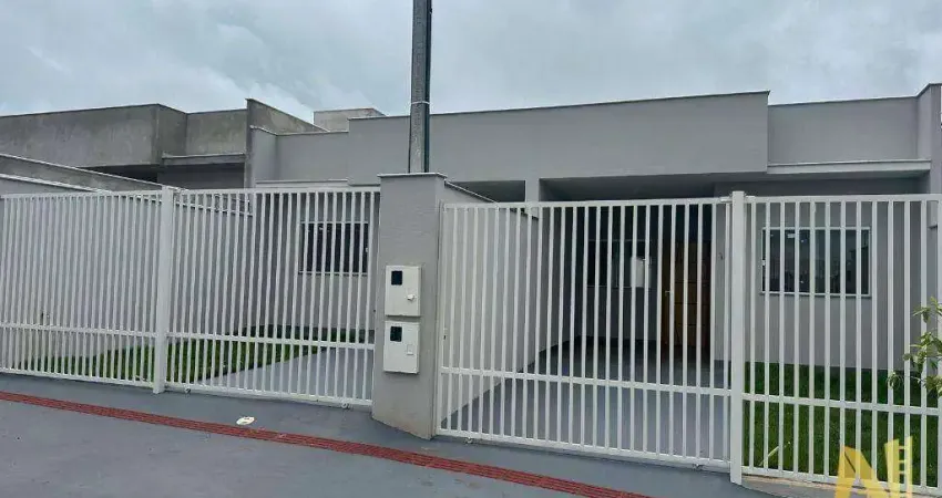 Casa com 2 dormitórios à venda, 80 m² por r$ 320.000 - jardim barra forest - londrina/pr