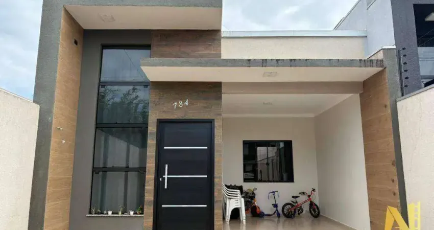 Casa com 3 dormitórios à venda, 95 m² por r$ 398.000 - cascavel velho - cascavel/pr